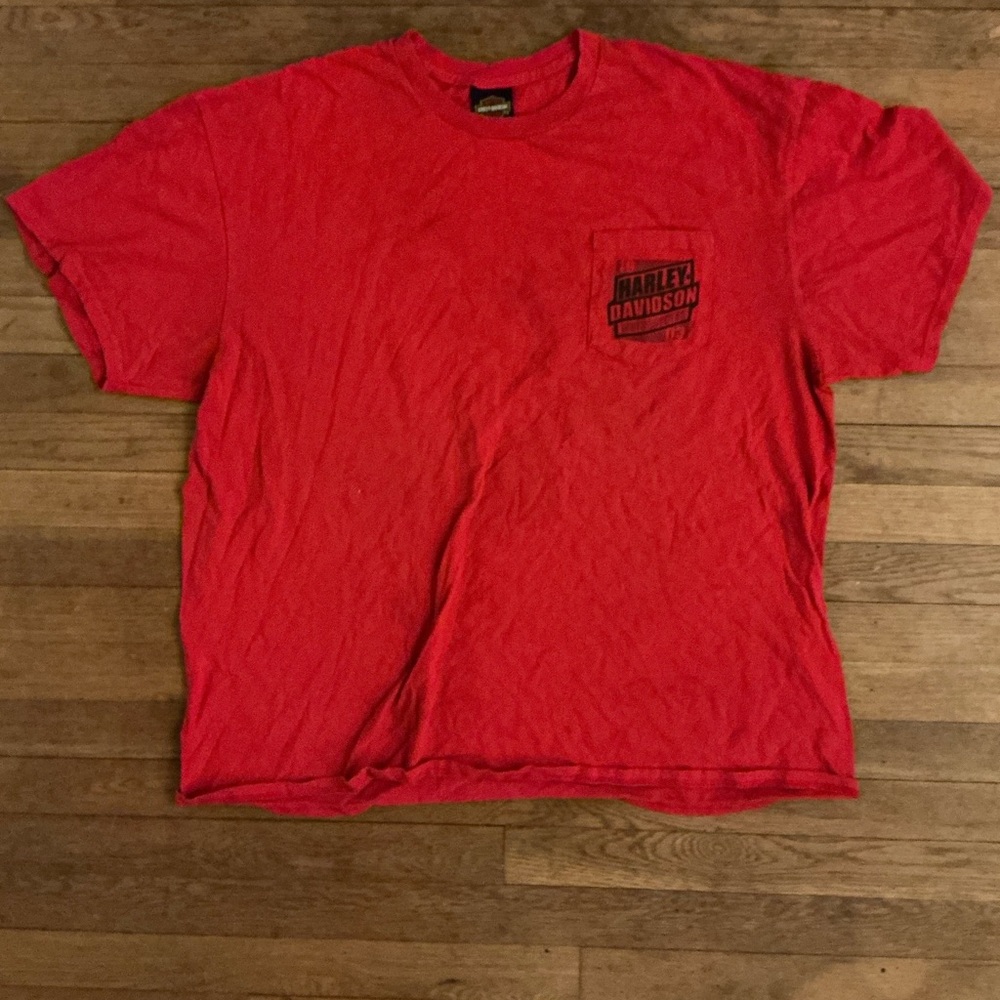 Harley-Davidson Red Men's T-Shirt